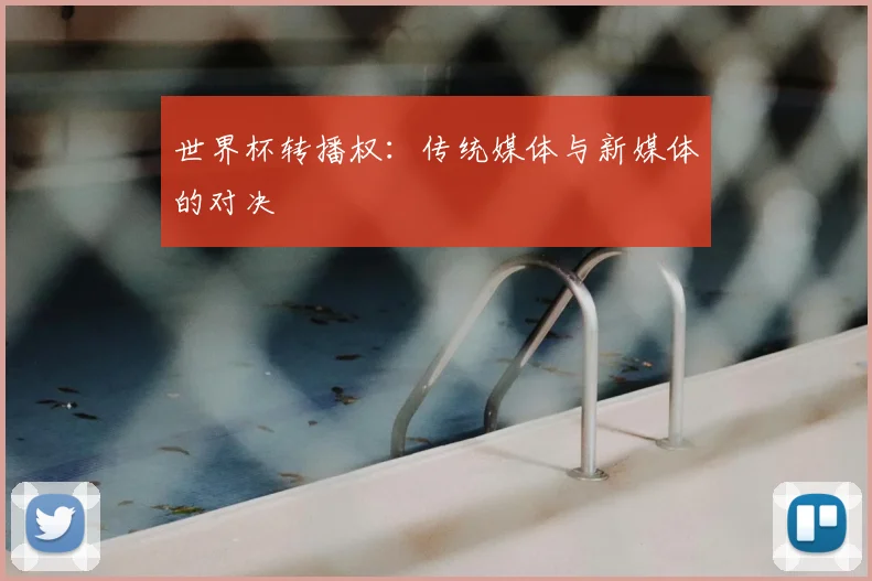 世界杯转播权：传统媒体与新媒体的对决